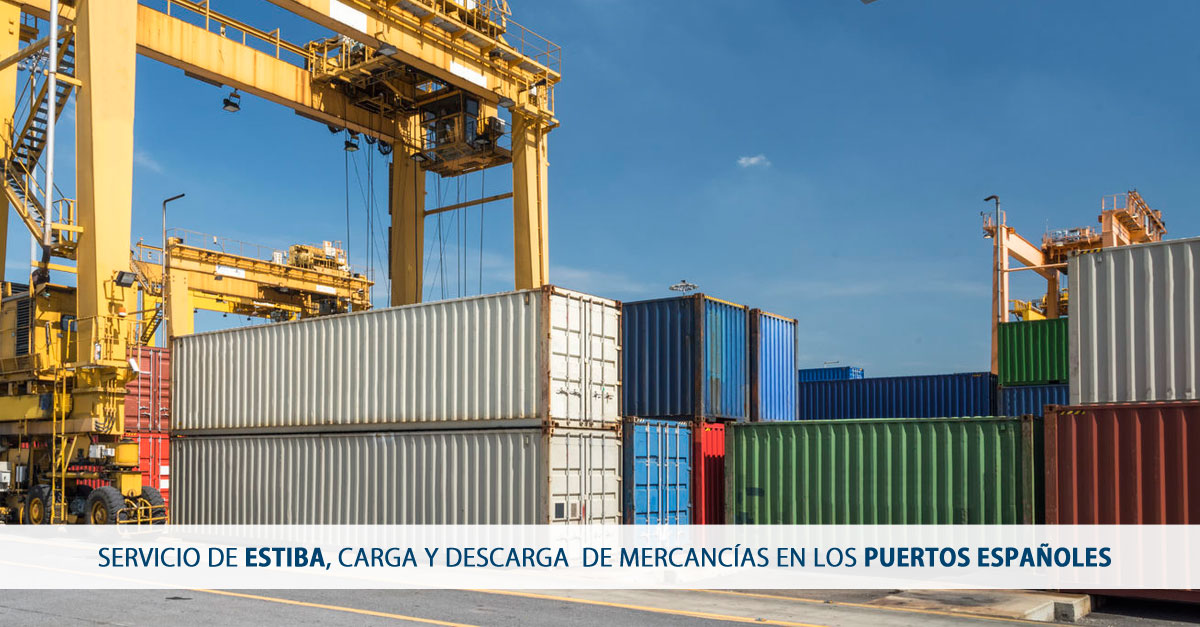 problematica servicio de estiba carga y descarga puertos españoles