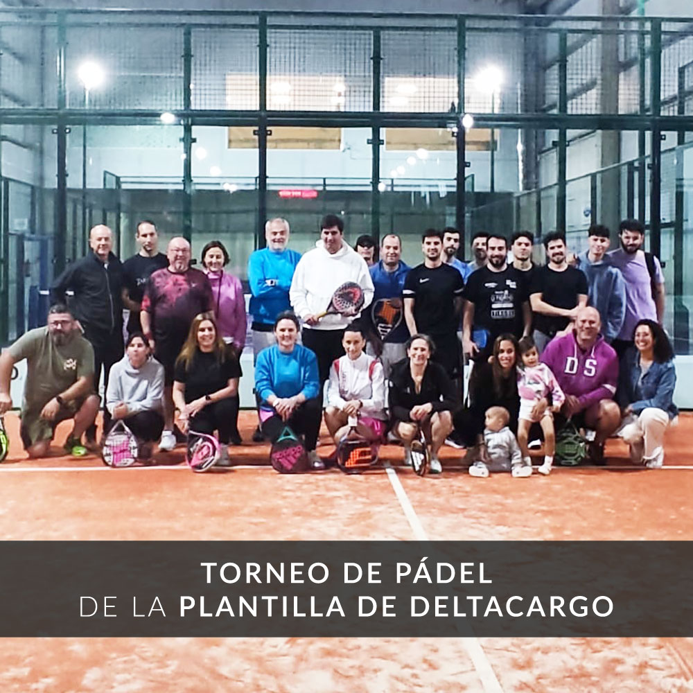 torneo de padel entre la plantilla de la empresa transitaria deltacargo